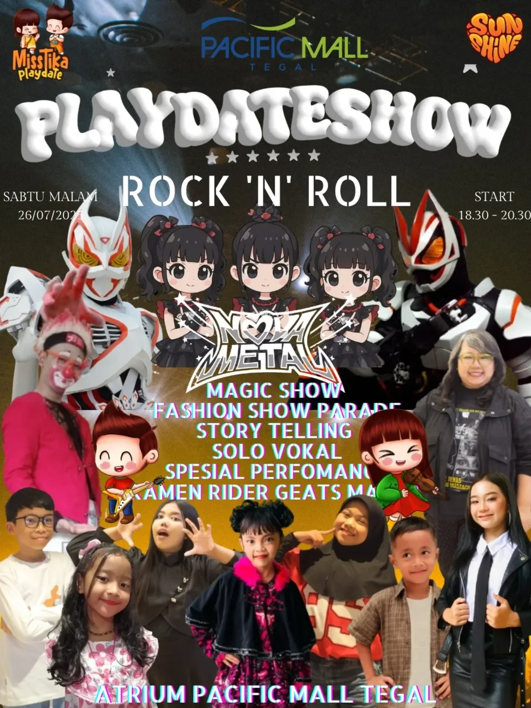 Dokumentasi Playdate Show