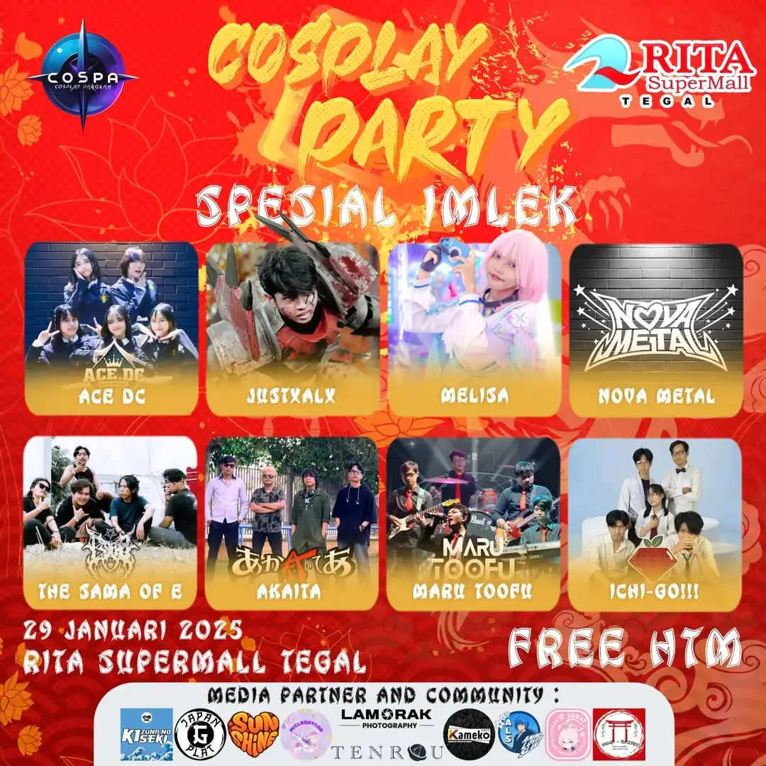 Dokumentasi Cosplay Party Spesial Imlek